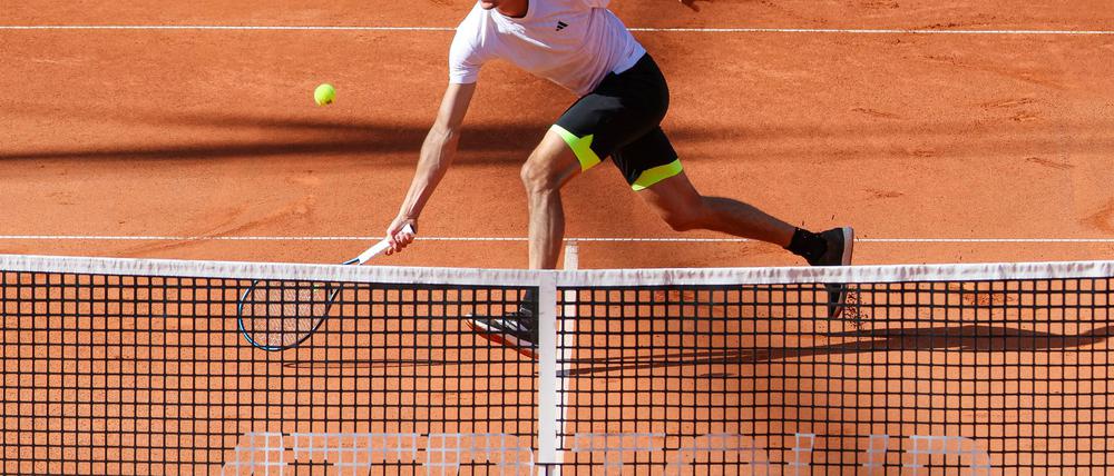 Alexander Zverev hatte eine turbulente Anreise nach Paris.