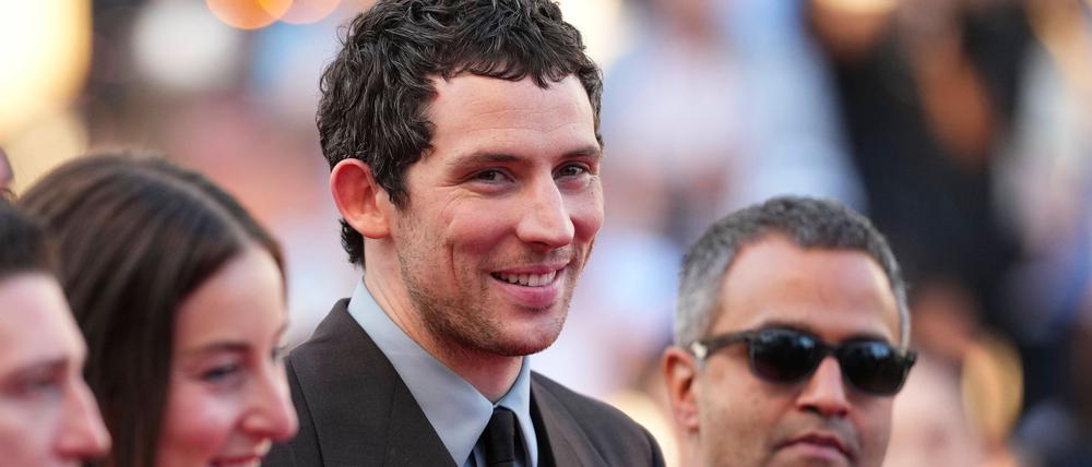 Josh O'Connor vor der Premiere von „The Mastermind“.