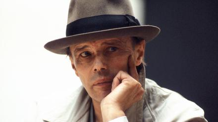Maler, Lehrer, Humanist. Joseph Beuys, 1979. Aufnahmedatum geschätzt.