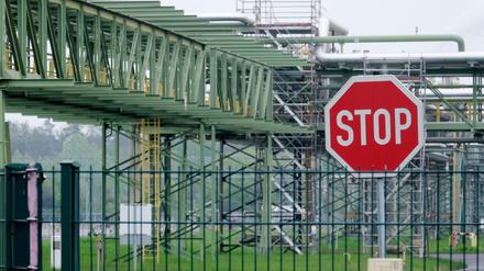 Die Sorge um die Zukunft ostdeutscher Standorte des US-Chemiekonzerns Dow - wie hier im sächsischen Böhlen - ist groß. (Archivbild)
