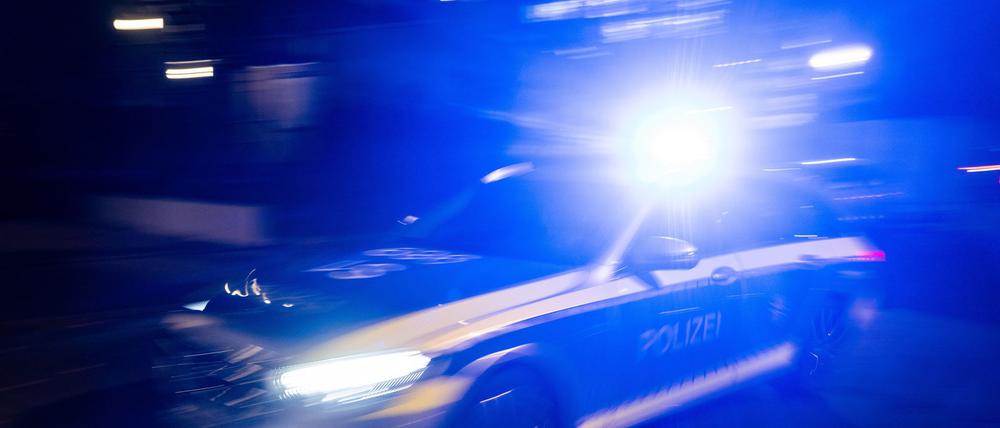 Berliner Polizei im Einsatz. (Symbolbild)