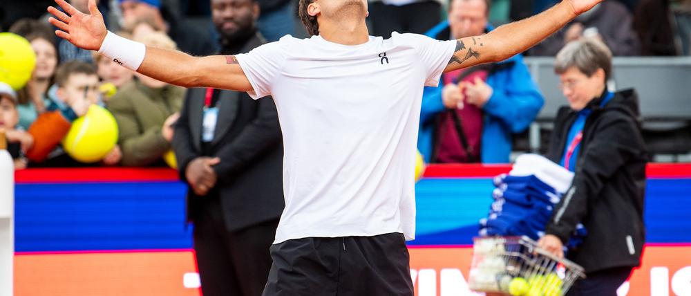 Der Italiener Flavio Cobolli hat die Hamburg Open gewonnen.
