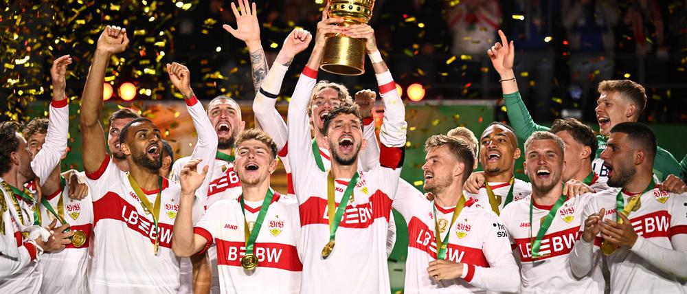 Der VfB Stuttgart hat den DFB-Pokal gewonnen.