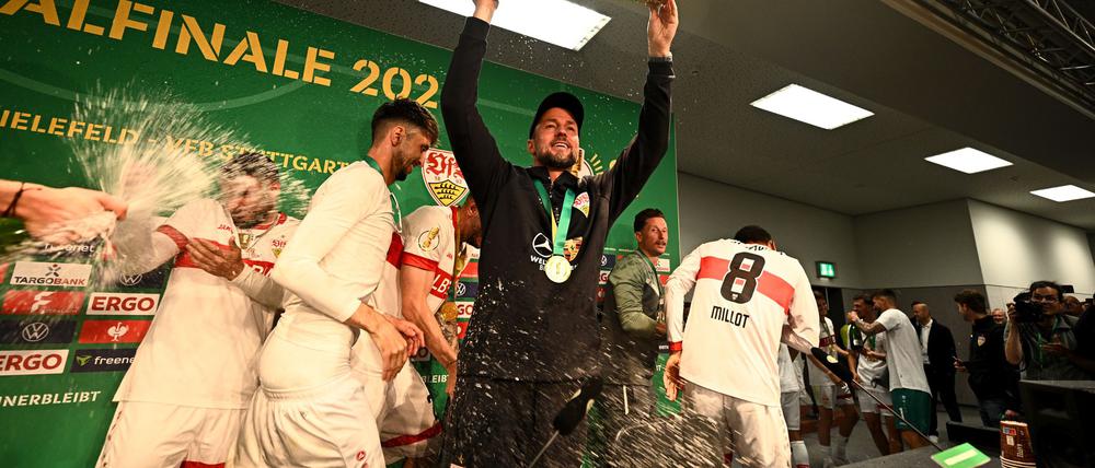 Die Pressekonferenz von Sebastian Hoeneß fand ein abruptes Ende.