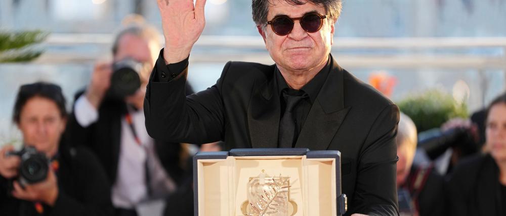 Jafar Panahi mit der Goldenen Palme.