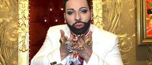 Harald Glööckler bei der Eröffnung vom Glööckler Pop-Up-Store in der Sendlinger Straße. 