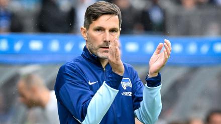 Trainer Leitl will mit Hertha BSC in die Bundesliga. 