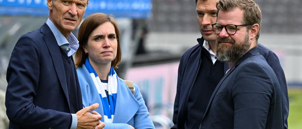 Noch hat die Hertha keinen Nachfolger für Geschäftsführer Herrich gefunden. 