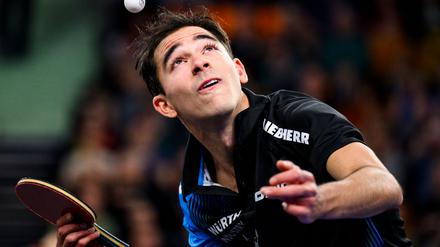 WM-Finale verloren: Der Brasilianer Hugo Calderano von TTF Ochsenhausen.