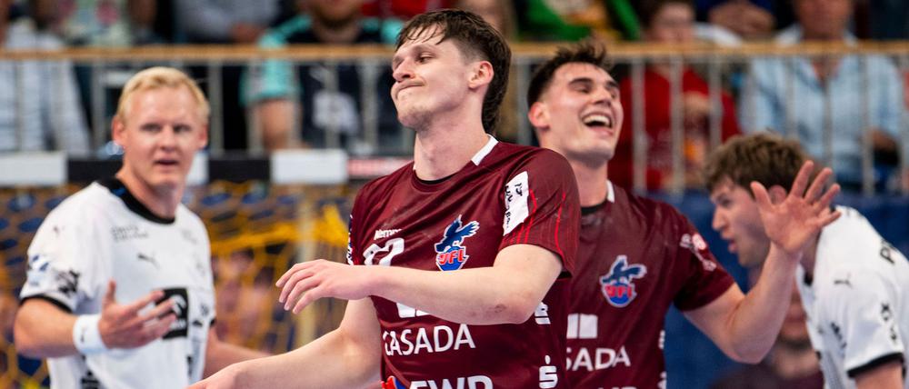 Maxim Orlov war bester Potsdamer Werfer gegen Magdeburg.