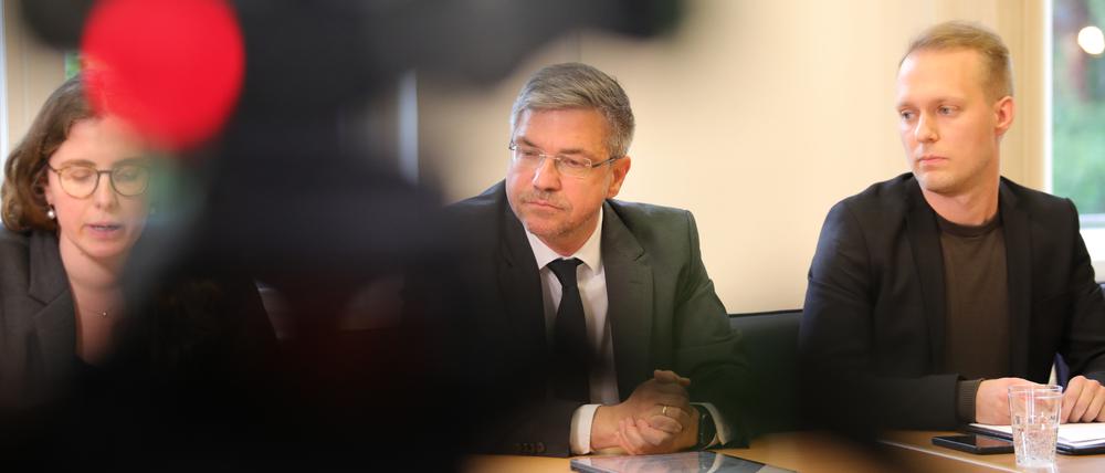 Oberbürgermeister Mike Schubert am Abwahlabend.