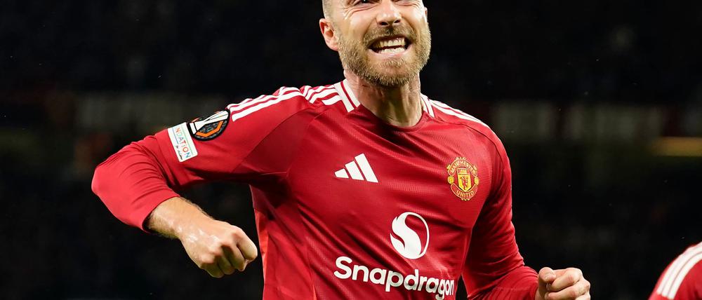 Christian Eriksen verabschiedet sich bei Manchester United.