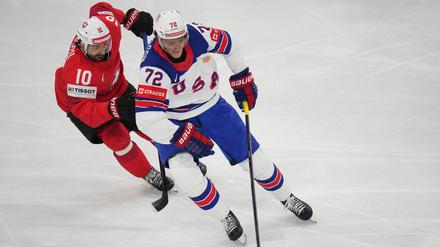 Die USA und die Schweiz lieferten sich ein packendes WM-Finale.