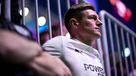 Kroos war für das Finale der Icon League in Berlin.