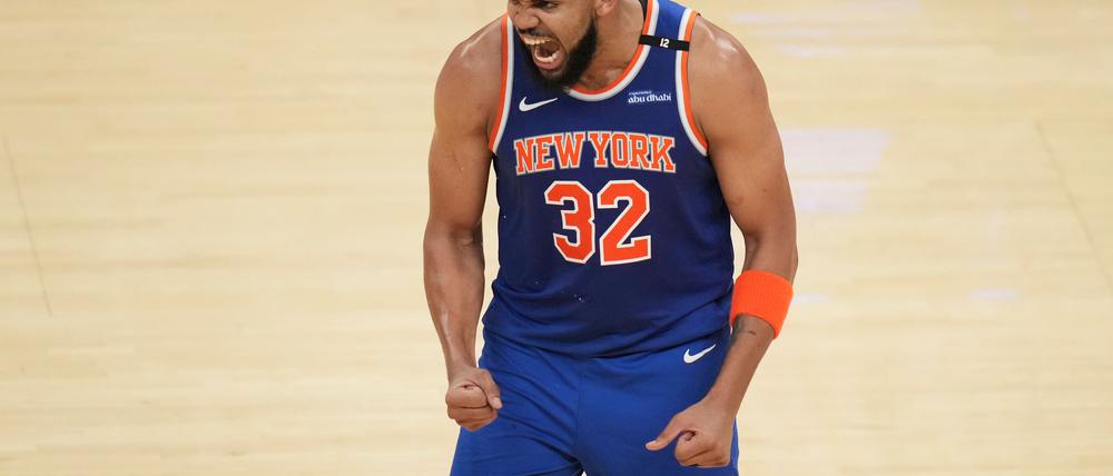 Karl-Anthony Towns entfachte das Knicks-Feuer mit 20 Punkten im vierten Viertel.