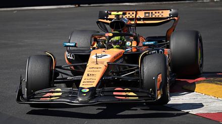 Lando Norris ist in Monaco nicht zu stoppen.