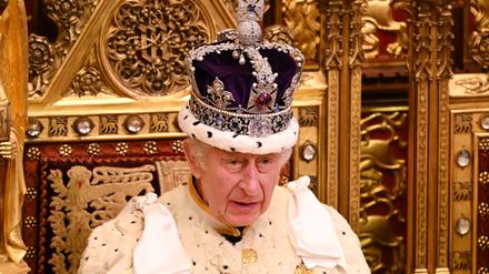 Zu den Aufgaben des britischen Monarchen gehört die Eröffnung des britischen Parlaments mit der sogenannten King's Speech - auch in Kanada soll Charles die Regierungserklärung dieses Mal verlesen. (Archivfoto)