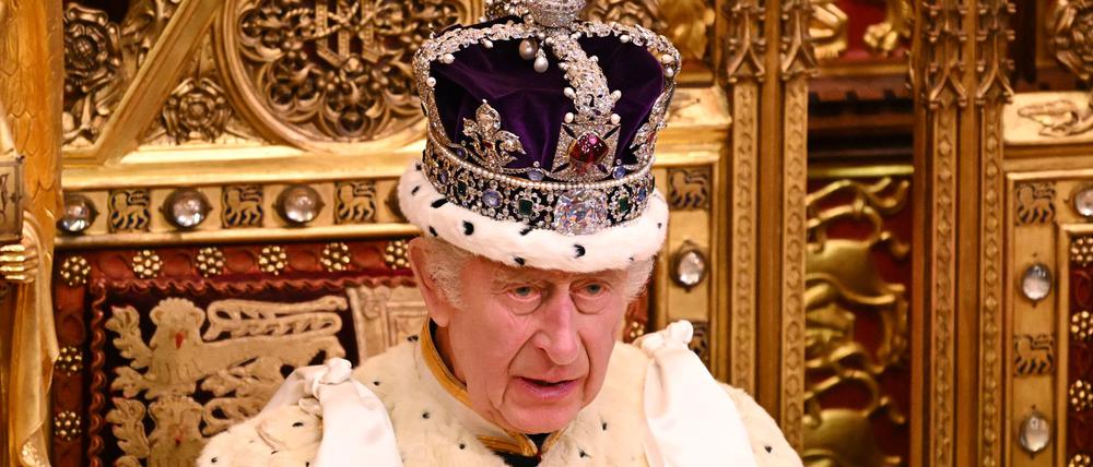 Zu den Aufgaben des britischen Monarchen gehört die Eröffnung des britischen Parlaments mit der sogenannten King's Speech - auch in Kanada soll Charles die Regierungserklärung dieses Mal verlesen. (Archivfoto)