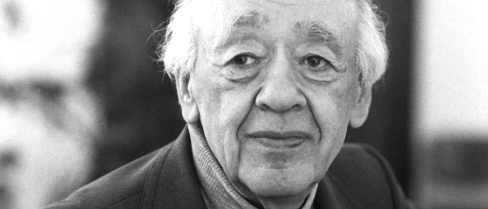 Veränderte das Theater: der Schriftsteller und Dramatiker Eugène Ionesco. Er wurde am 26. November 1909 im rumänischen Slatina geboren und starb am 28. März 1994 in Paris. (Archivbild von 1984)