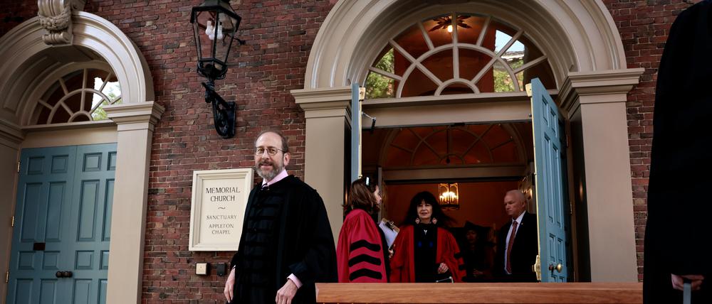 Interimspräsident der Harvard University, Alan Garber.