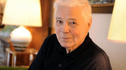 Der Bariton Dietrich Fischer-Dieskau, aufgenommen am 16.05.2011 in seinem Haus in Berlin. 