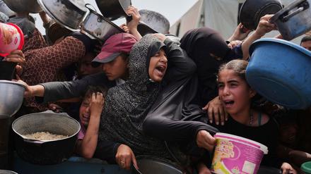 Organisationen warnen vor einer Hungersnot im Gazastreifen. (Archivbild)