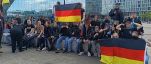 Junge Neonazis Demonstration Berlin