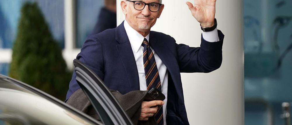 Gary Lineker wird vorerst nicht mehr regelmäßig im englischen Fernsehen zu sehen sein.