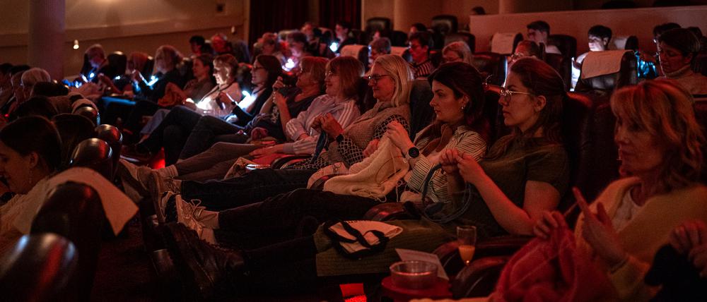 Das Knit and Cinema Event des Berliner Unternehmens Maschenfein, Foto: Dagmar Wilde