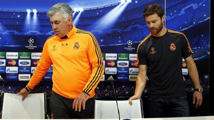 Xabi Alonso bei seiner ersten Pressekonferenz in Madrid
