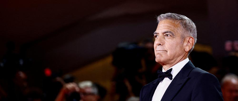 Schauspieler George Clooney sprach sich im vergangenen Jahr gegen eine Präsidentschaftskandidatur von Joe Biden aus.