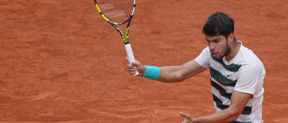 Carlos Alcaraz kann sich nicht vorstellen, in Paris so erfolgreich wie Rafael Nadal zu sein.