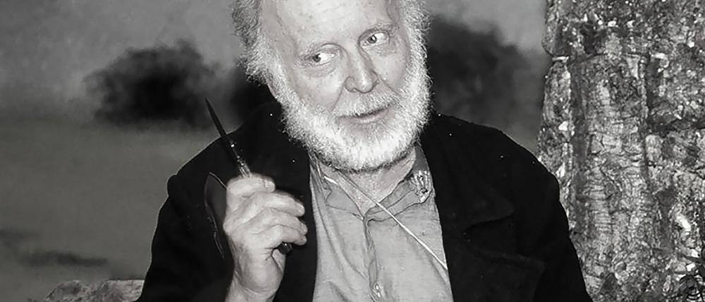 Karl-Ulrich Meves als Olle Krull in dem Theaterstück „Tippelbrüder“.