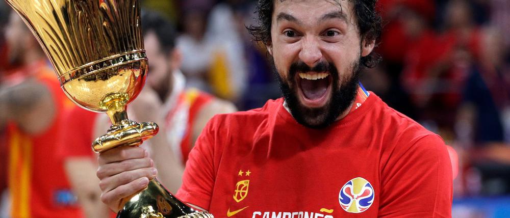 Sergio Llull macht für Spanien Schluss.