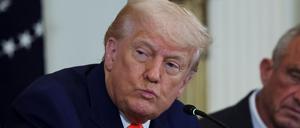 US-Präsident Donald Trump bei einer Veranstaltung im East Room des Weißen Hauses in Washington am 22. Mai 2025.