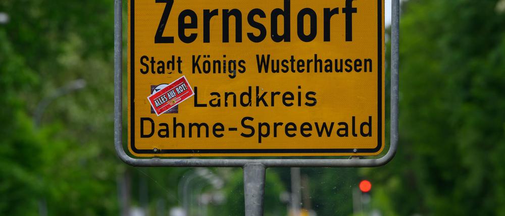 In Königs Wusterhausen hat es eine Durchsuchung im Rahmen von Ermittlungen des Generalbundesanwalts gegeben.