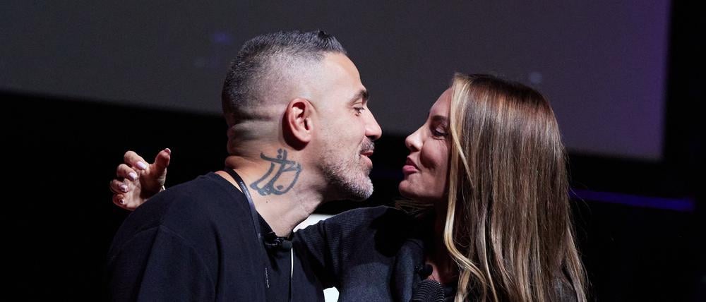 Anis und Anna-Maria Ferchichi stehen im Mai bei einem Live-Podcast im Admiralspalast auf der Bühne. (Archivbild)