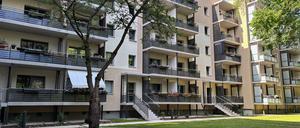 Sanierungen im Caputher Heuweg in Potsdam.