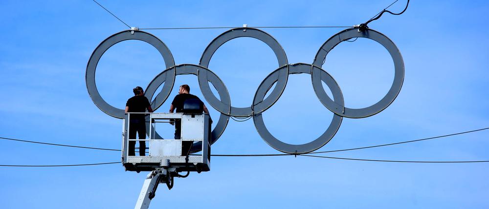 Die Deutschen sehen für Berlins Olympia-Bewerbung kaum Chancen.