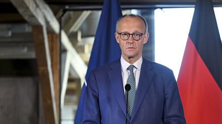  Bundeskanzler Friedrich Merz (CDU).
