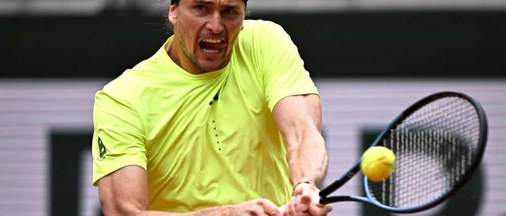 Alexander Zverev hatte zum Auftakt der French Open keine Mühe.