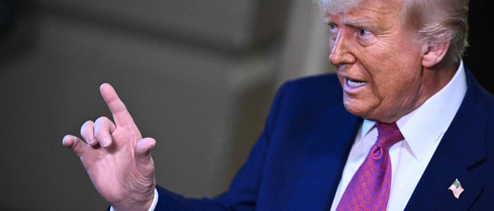Donald Trump braucht das neue Haushaltsgesetz für seine innenpolitische Agenda.