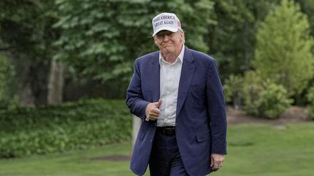 Donald Trump ist US-Präsident.