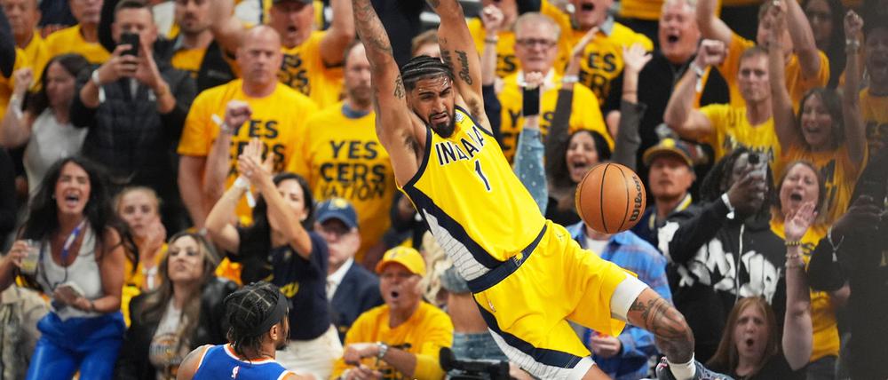 Die Indiana Pacers stehen kurz vor dem Einzug in die NBA-Finals.