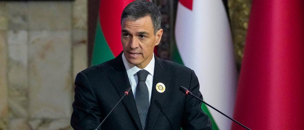 Spaniens Regierungschef Pedro Sanchez.