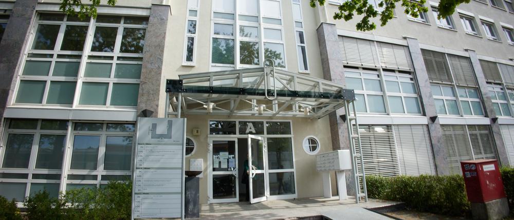 In einem Bürogebäude in einem Gewerbegebiet im Berliner Nordwesten hat die AfD ihre Bundesgeschäftsstelle. (Archivbild) 