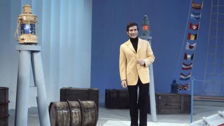 Freddy Quinn 1978 in einer Fernsehshow. Eigentlich heißt er Manfred  Nidl.