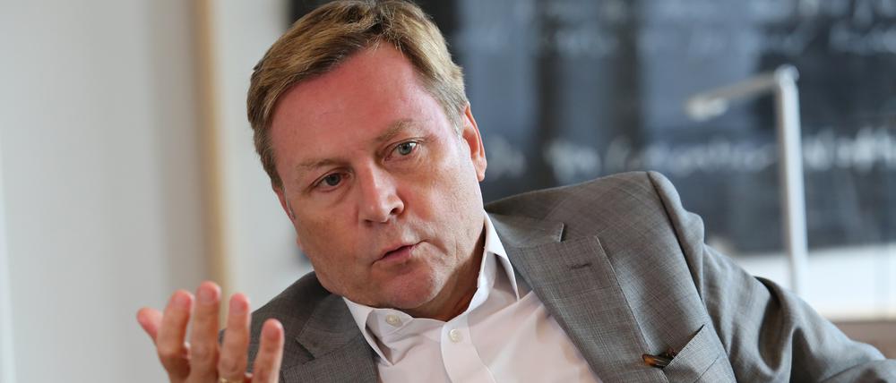 Professor Oliver Günther ist Wirtschaftsinformatiker und seit 2012 Präsident der Universität Potsdam