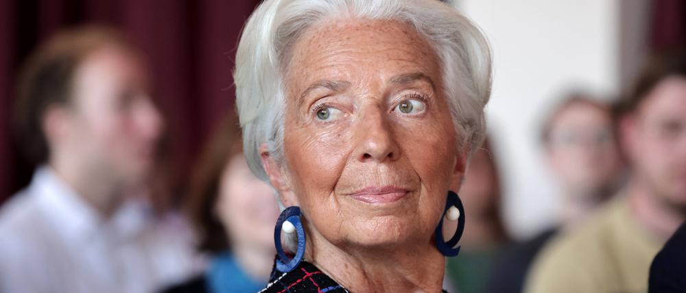 Christine Lagarde, Präsidentin der Europäischen Zentralbank (EZB)