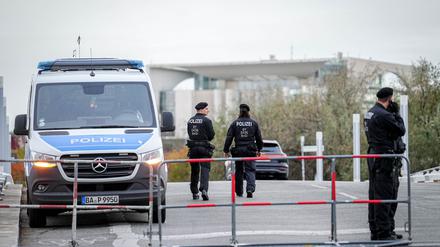 Beim Einsatz der Polizei zur Sicherung des Besuchs des ukrainischen Präsidenten gab es kleinere Probleme mit der Verpflegung für die Polizisten.